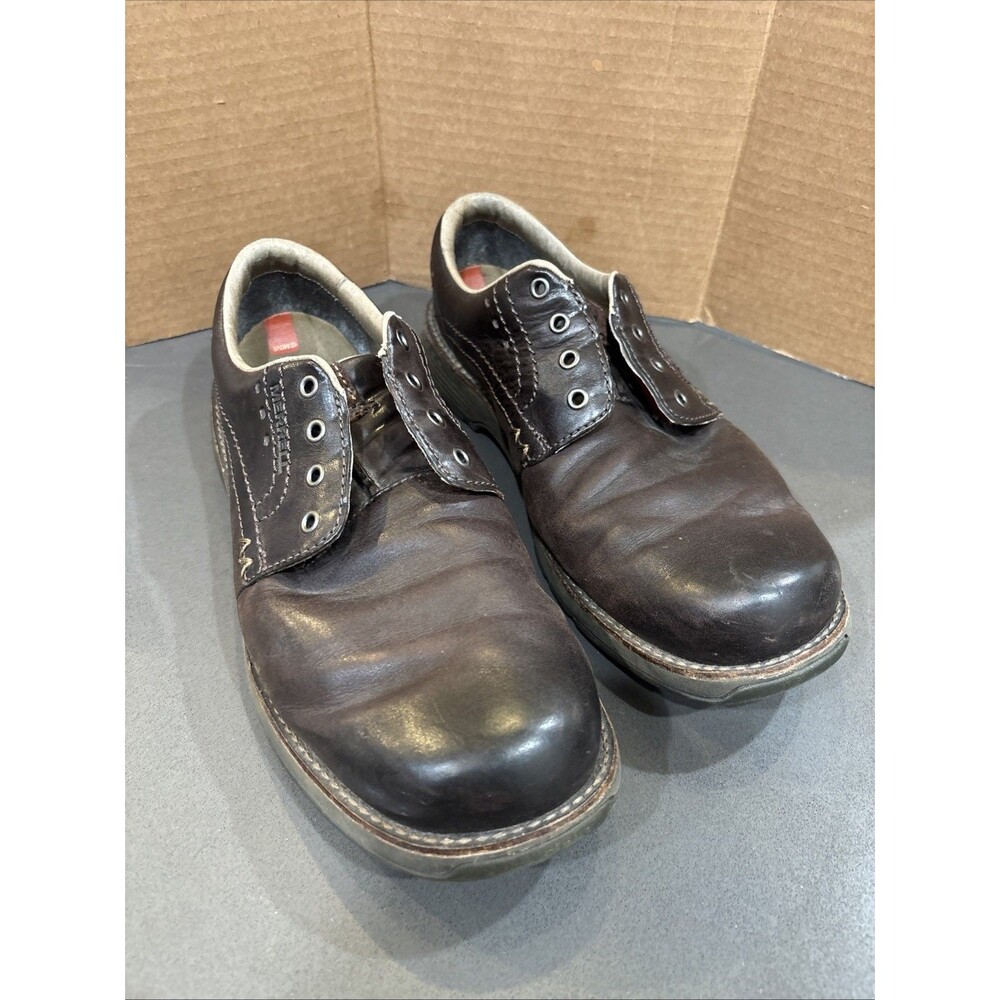 Merrell Expresso Colored Men's Lace Up Size 10 1/2 Round Toe (NO LACES)
